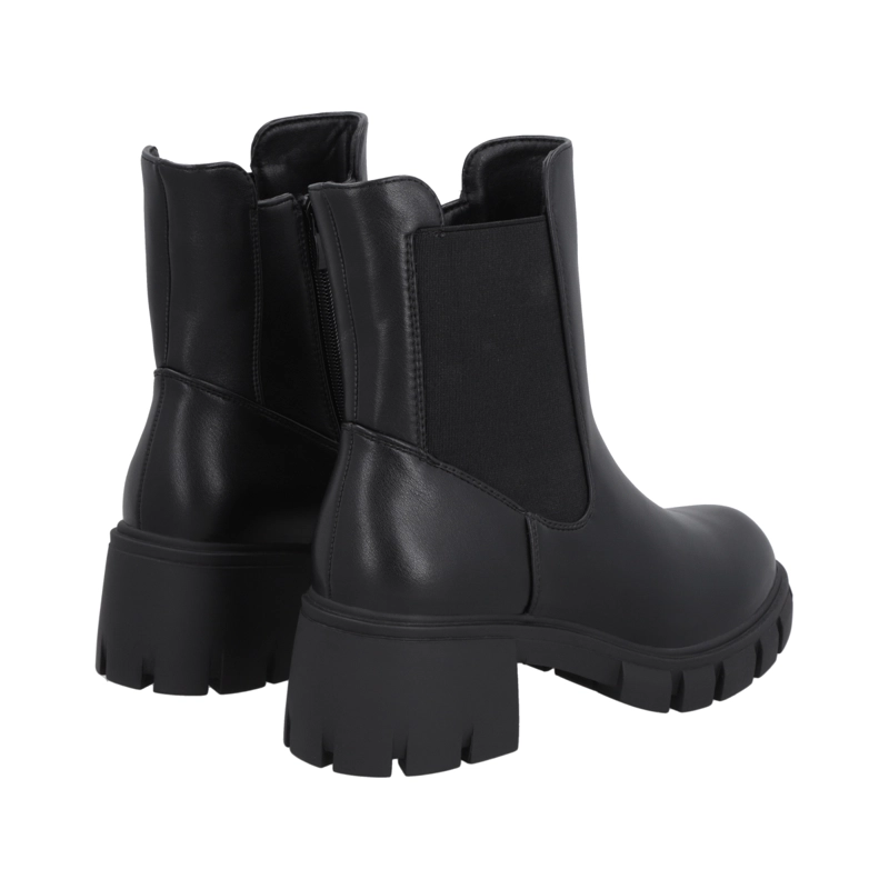 BOTIN NEGRO MUJER STREET POLICE - 4