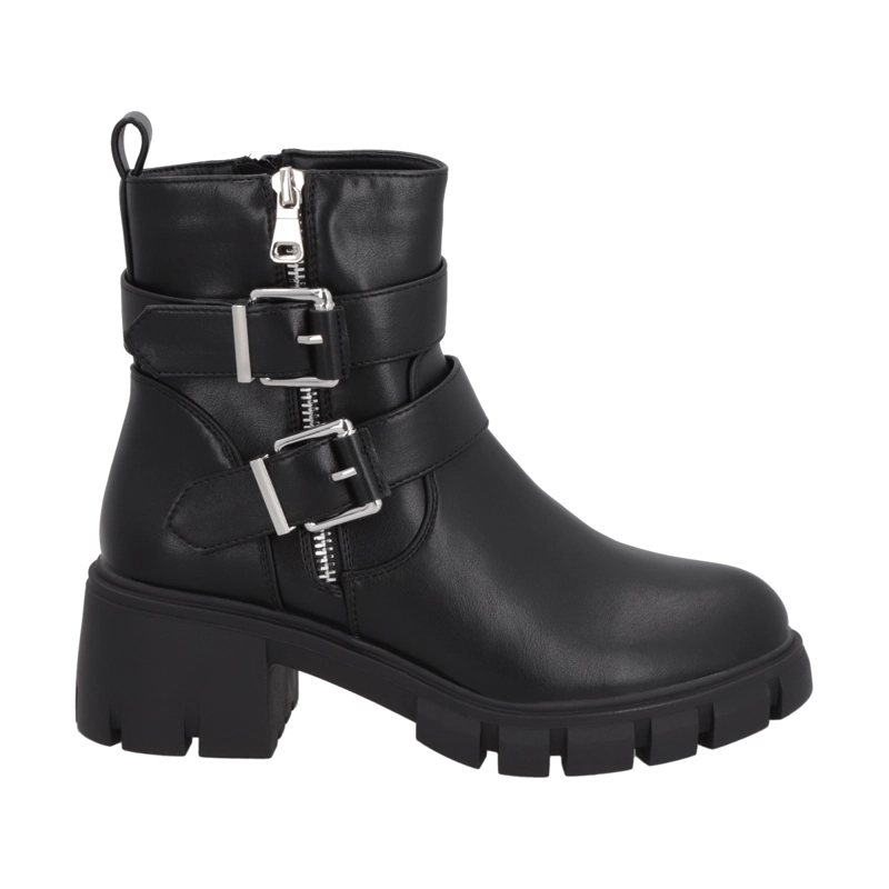 BOTIN NEGRO MUJER REBECCA POLICE - 1