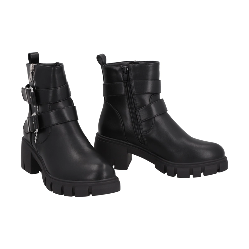 BOTIN NEGRO MUJER REBECCA POLICE - 2