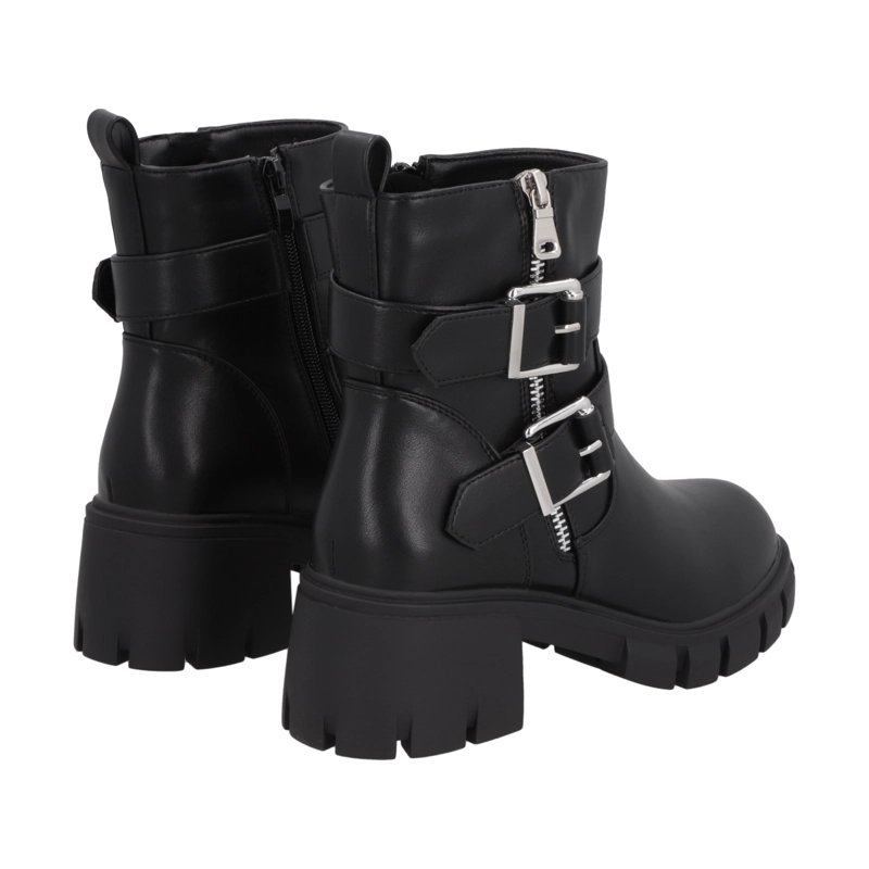 BOTIN NEGRO MUJER REBECCA POLICE - 4