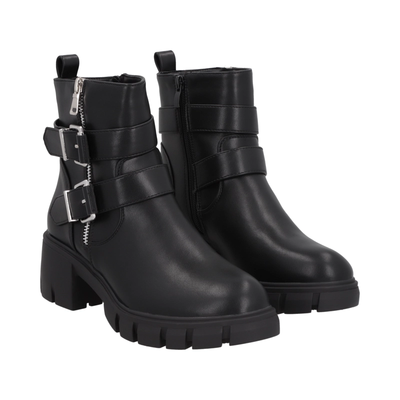BOTIN NEGRO MUJER REBECCA POLICE - 5