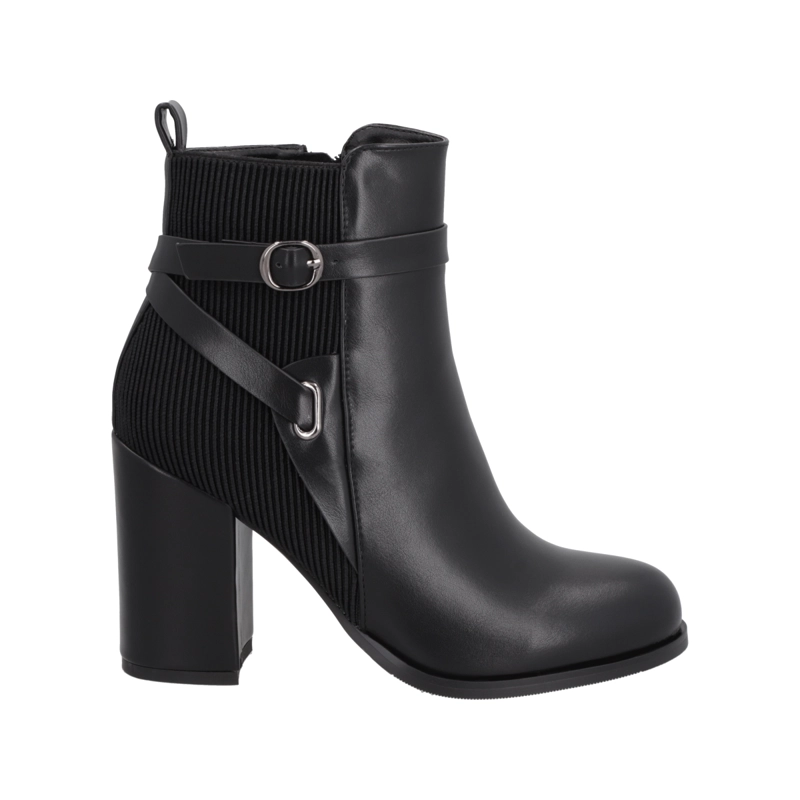 BOTIN NEGRO MUJER SERENA POLICE - 1