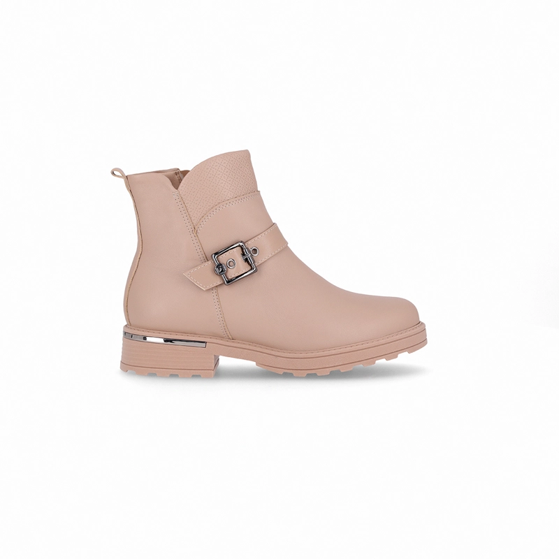 BOTIN MUJER BEIGE GISA 91 PICCADILLY - 1