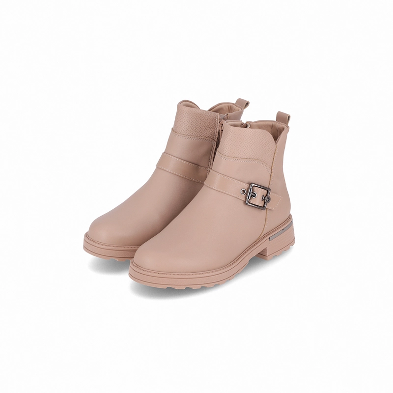 BOTIN MUJER BEIGE GISA 91 PICCADILLY - 2