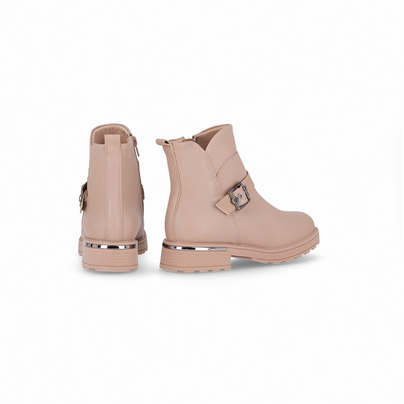 BOTIN MUJER BEIGE GISA 91 PICCADILLY - 3