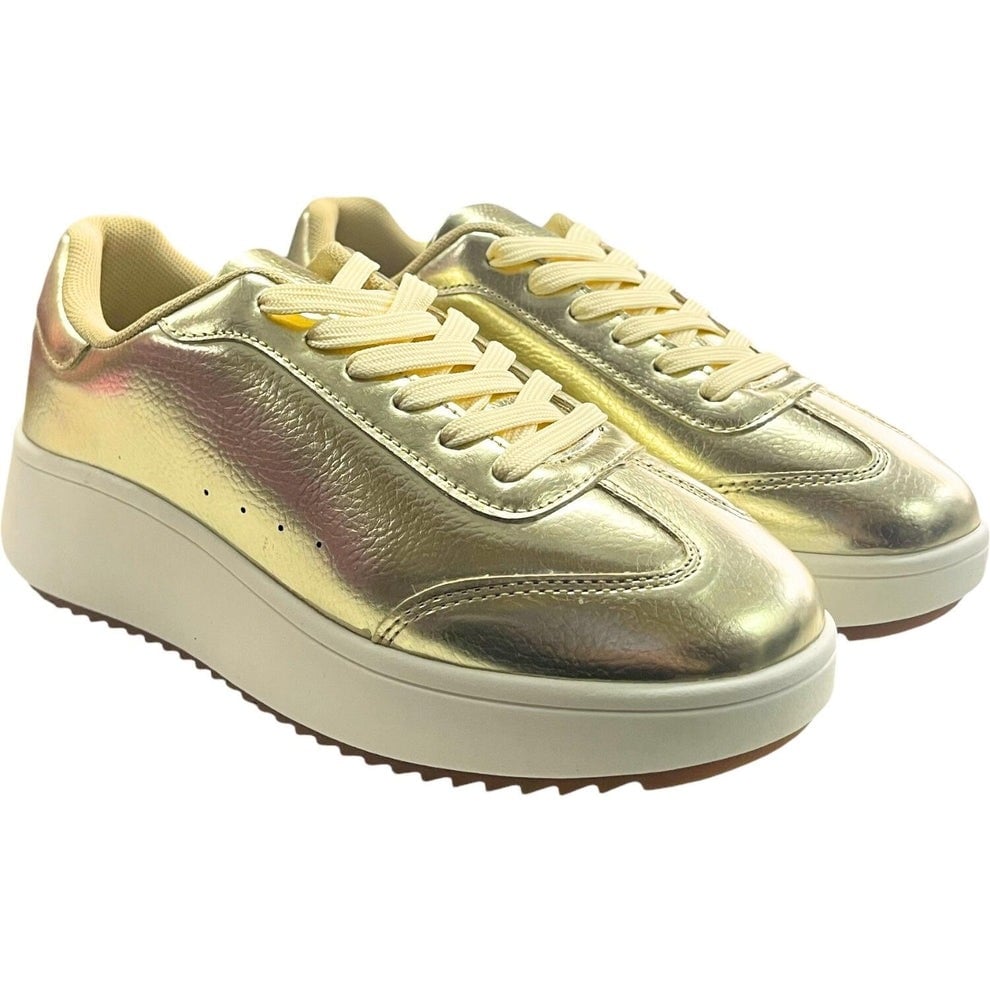 ZAPATILLA MUJER DORADO ALEXA DETOGNI - 4