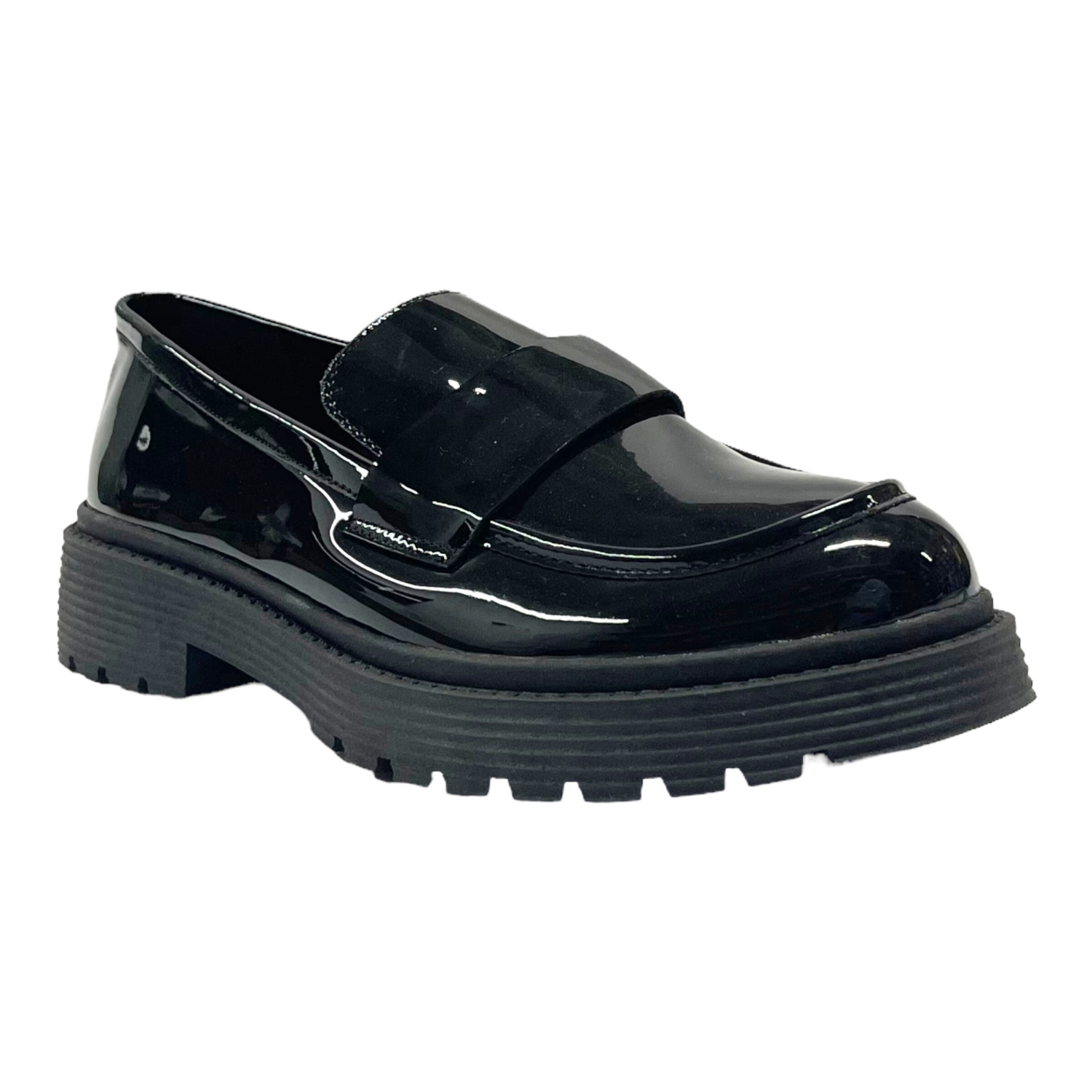 MOCASIN NEGRO MUJER ROXANA DETOGNI - 1