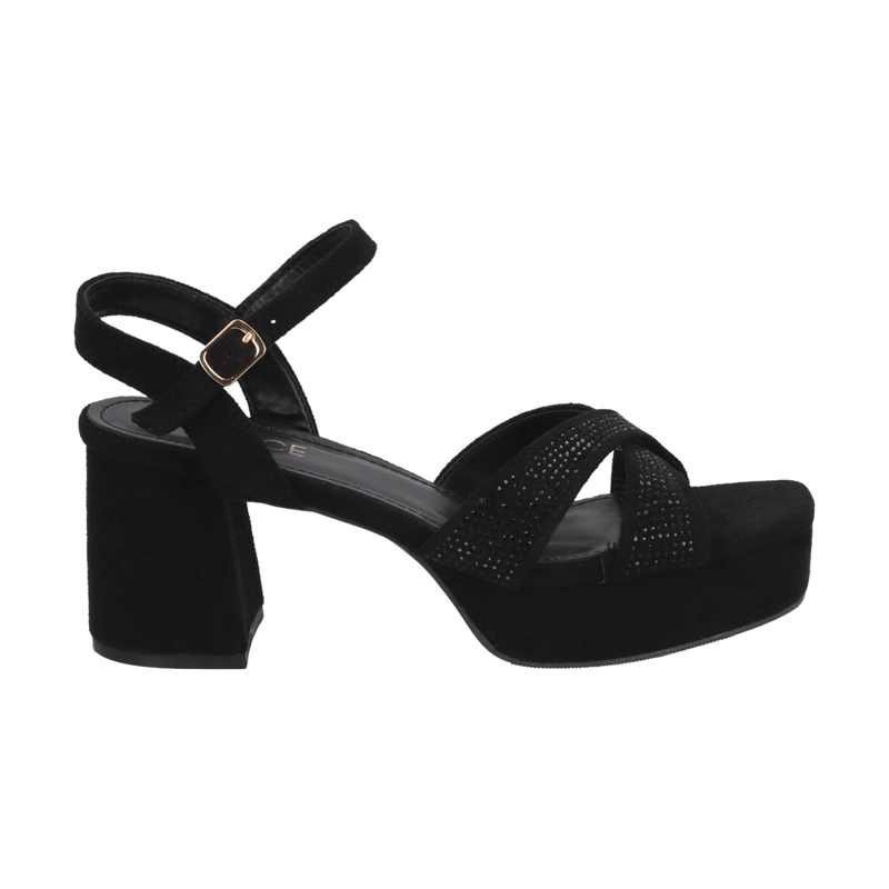 SANDALIA  NEGRO/STRASS NOA POLICE - 1