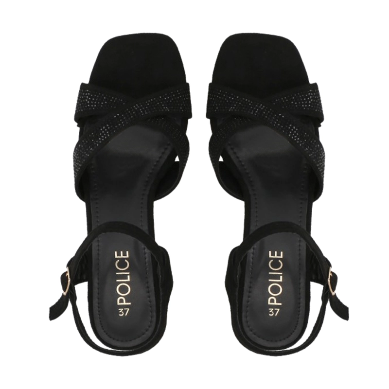 SANDALIA  NEGRO/STRASS NOA POLICE - 2