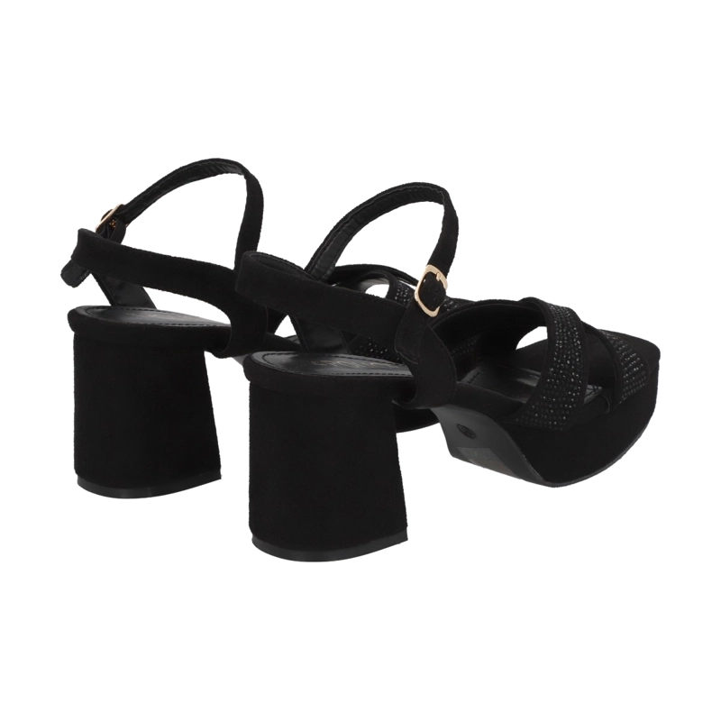 SANDALIA  NEGRO/STRASS NOA POLICE - 4