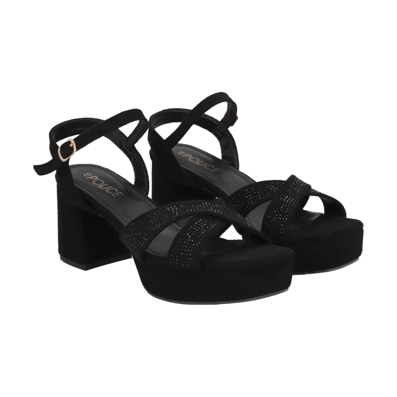 SANDALIA  NEGRO/STRASS NOA POLICE - 5