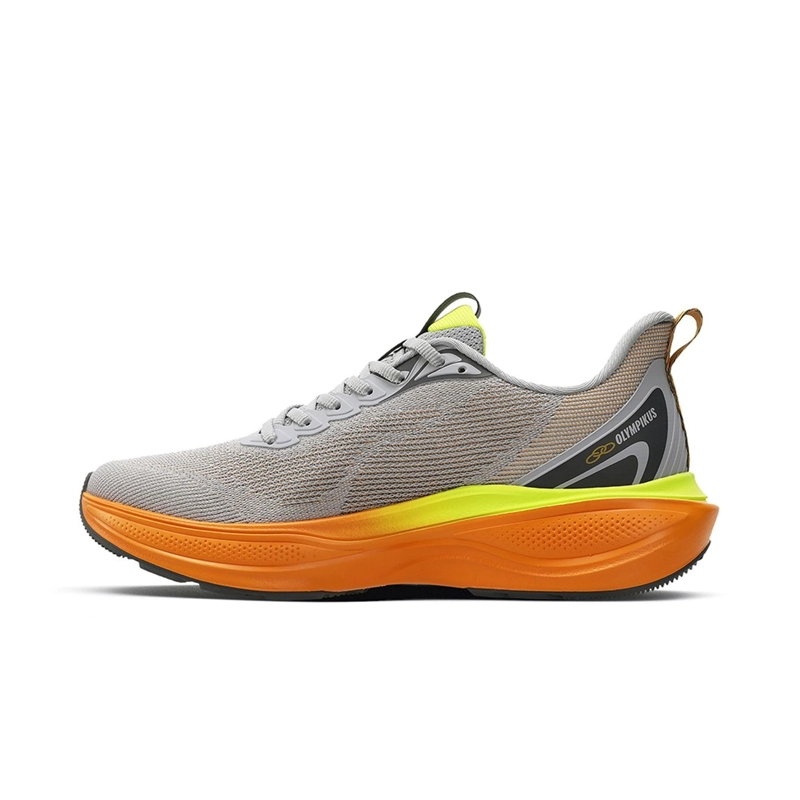 ZAPATILLA RUNNING MUJER PRIDE 4 GRIS/NARANJA - 3