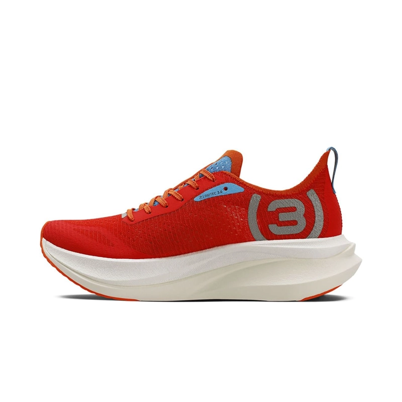 ZAPATILLA RUNNING HOMBRE CORRE GRAFENO 3 ROJO/AMARILLO - 5