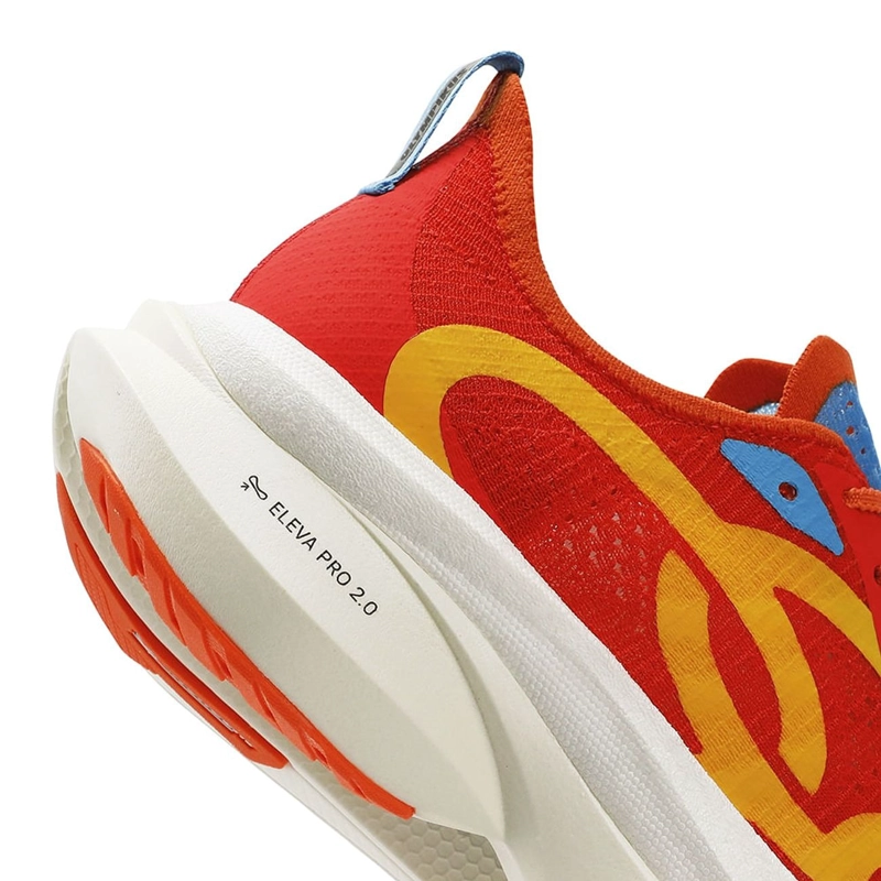 ZAPATILLA RUNNING HOMBRE CORRE GRAFENO 3 ROJO/AMARILLO - 8
