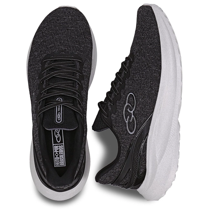 ZAPATILLA HOMBRE TRIUNFO 3 NEGRO/GRIS - 3