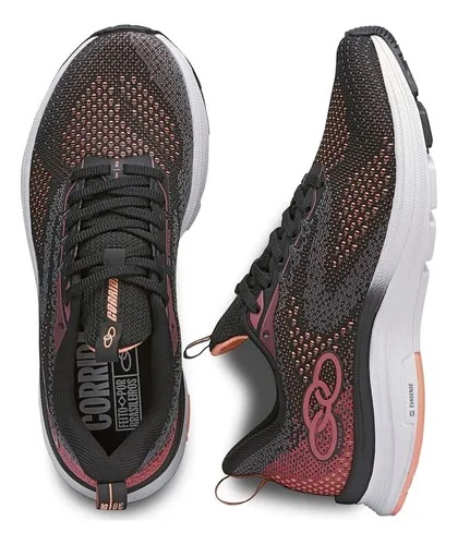 ZAPATILLA MUJER VELOZ 2 NEGRO/ROSADO - 2