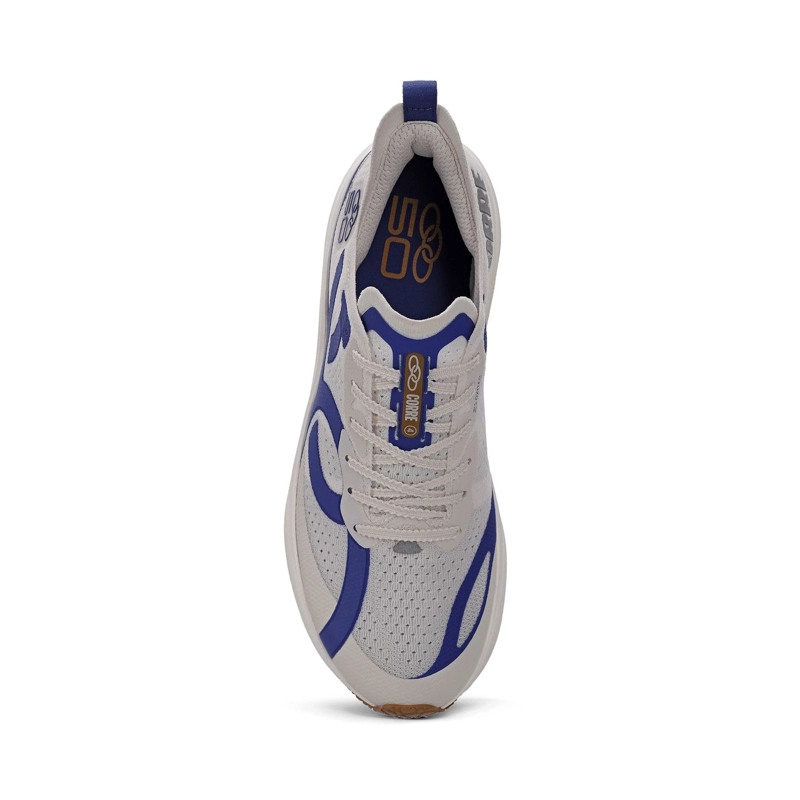 ZAPATILLA RUNNING HOMBRE CORRE 4 AZUL/BLANCO - 4