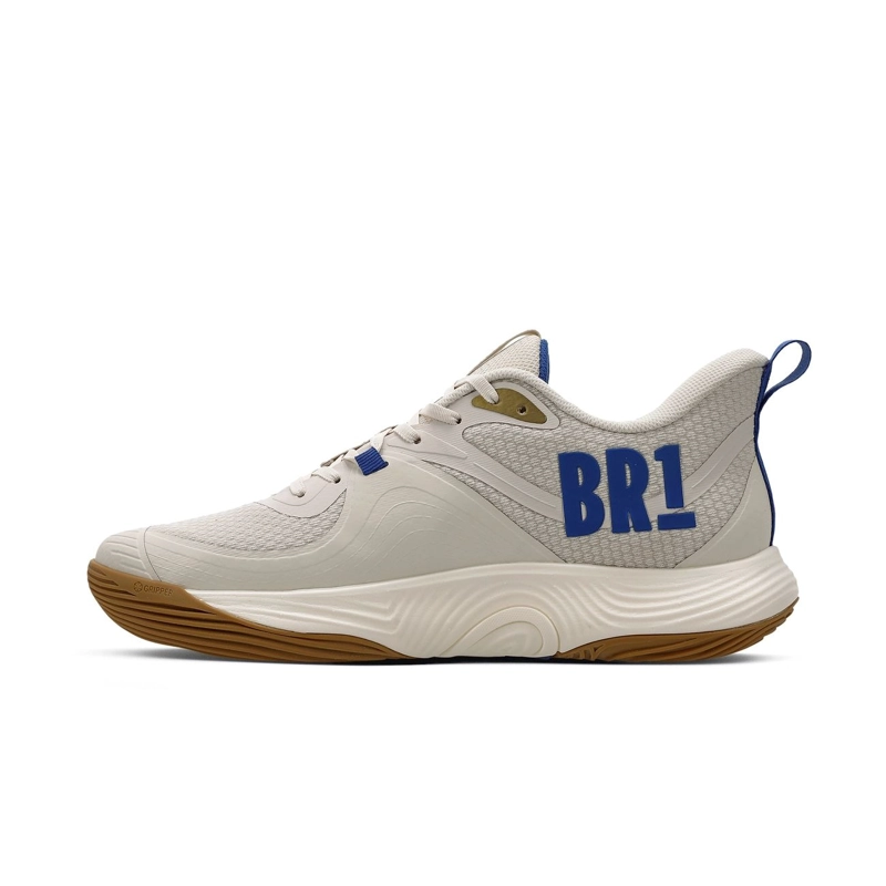 ZAPATILLA VOLEIBOL HOMBRE QUADRA BR1 BLANCO/AZUL - 3