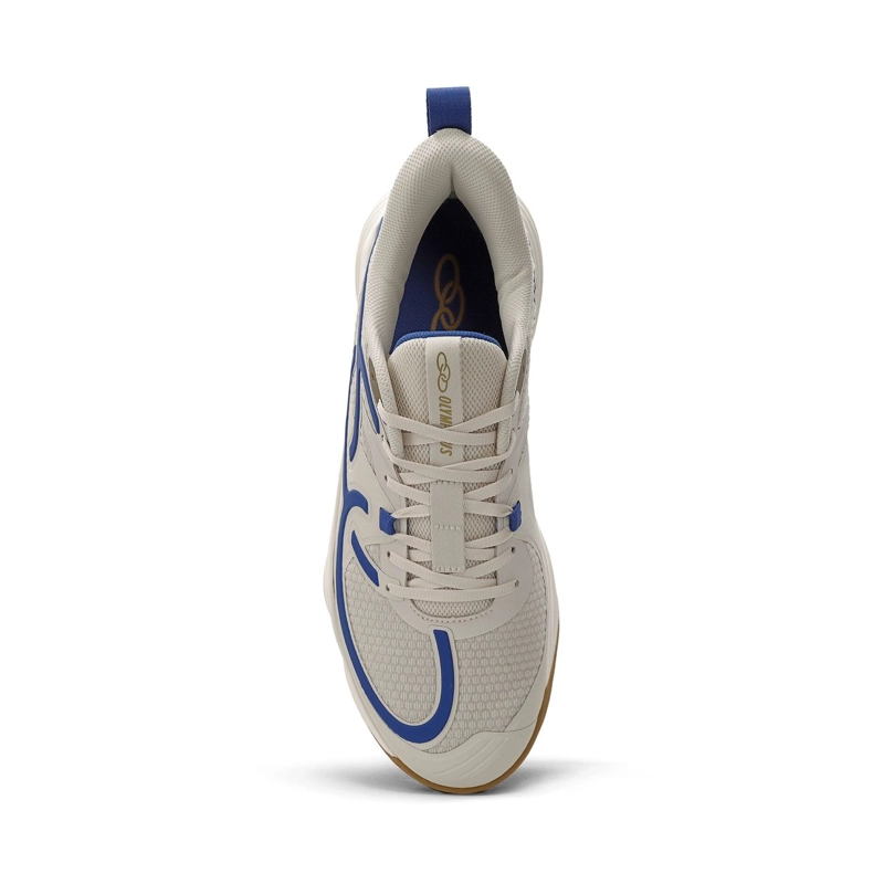ZAPATILLA VOLEIBOL HOMBRE QUADRA BR1 BLANCO/AZUL - 4