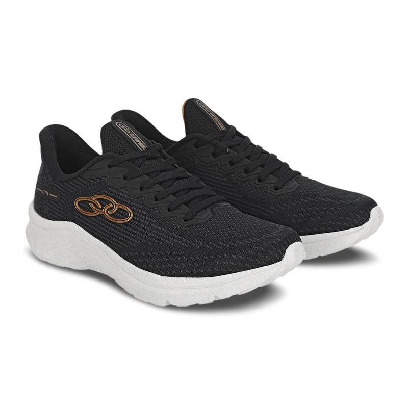 ZAPATILLA MUJER DELTA NEGRA/GRIS - 3