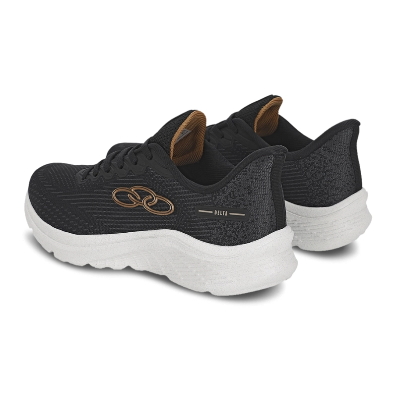 ZAPATILLA MUJER DELTA NEGRA/GRIS - 4