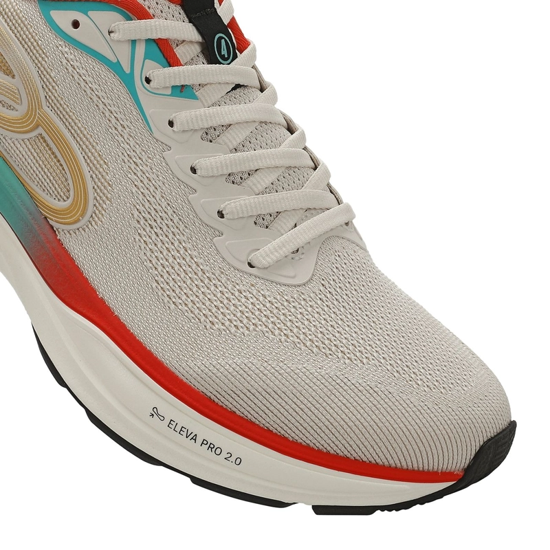 ZAPATILLA RUNNING HOMBRE PRIDE 4 CELESTE/ROJO/ARENA - 8