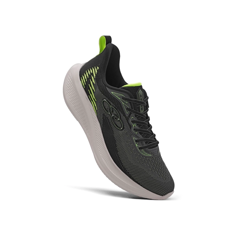 ZAPATILLA HOMBRE NIVEL GRIS/VERDE - 2