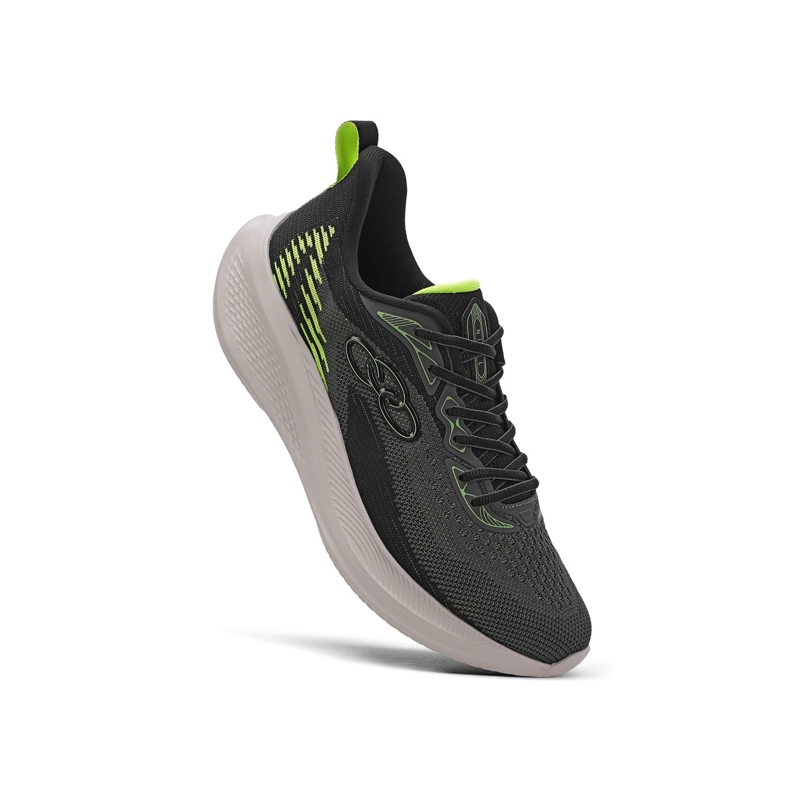 ZAPATILLA HOMBRE_ NIVEL GRIS/VERDE - 2