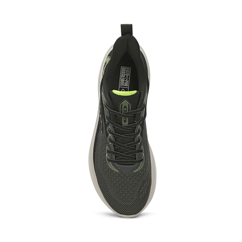 ZAPATILLA HOMBRE_ NIVEL GRIS/VERDE - 4