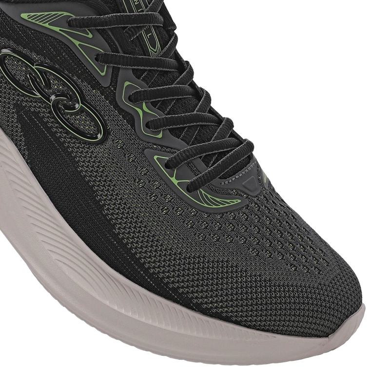 ZAPATILLA HOMBRE NIVEL GRIS/VERDE - 8