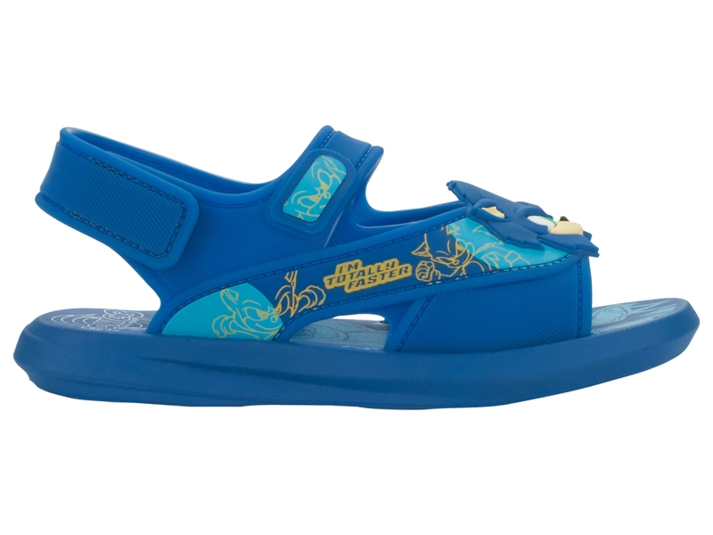 SANDALIA INFANTIL AZUL SONIC RUSH IPANEMA - 3