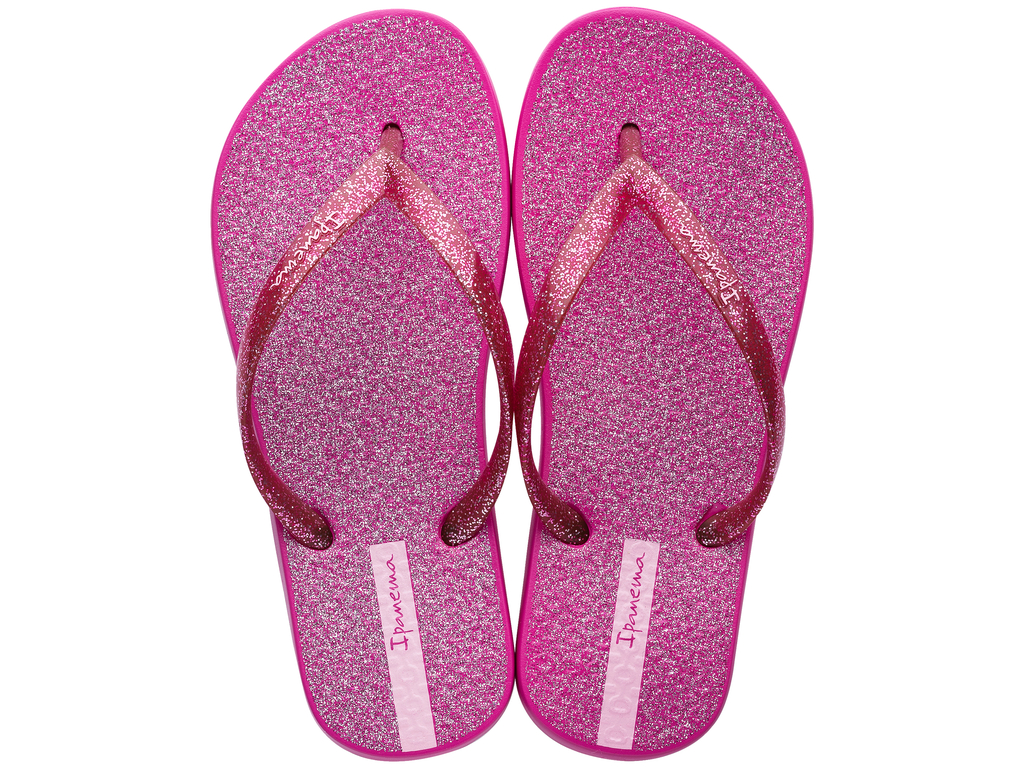 SANDALIA INFANTIL FUCSIA GLITTER IPANEMA - 1