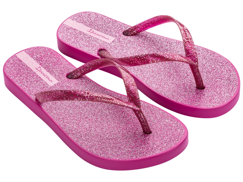 SANDALIA INFANTIL FUCSIA GLITTER IPANEMA - 2