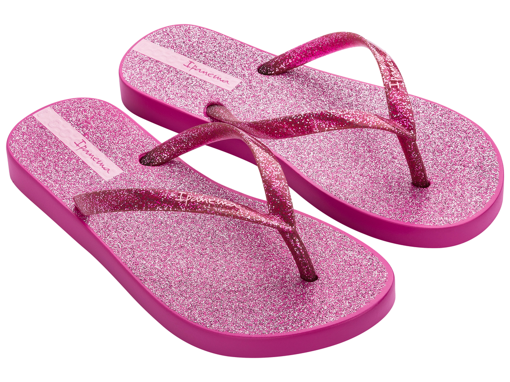 SANDALIA INFANTIL FUCSIA GLITTER IPANEMA - 2