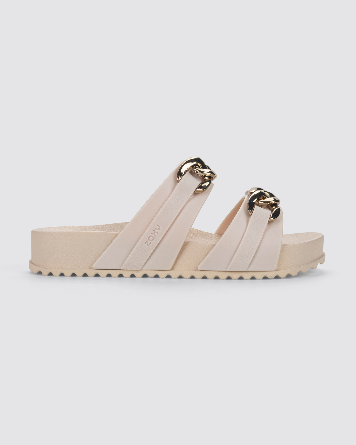 SANDALIA MUJER BEIGE ON AD ZAXY - 1