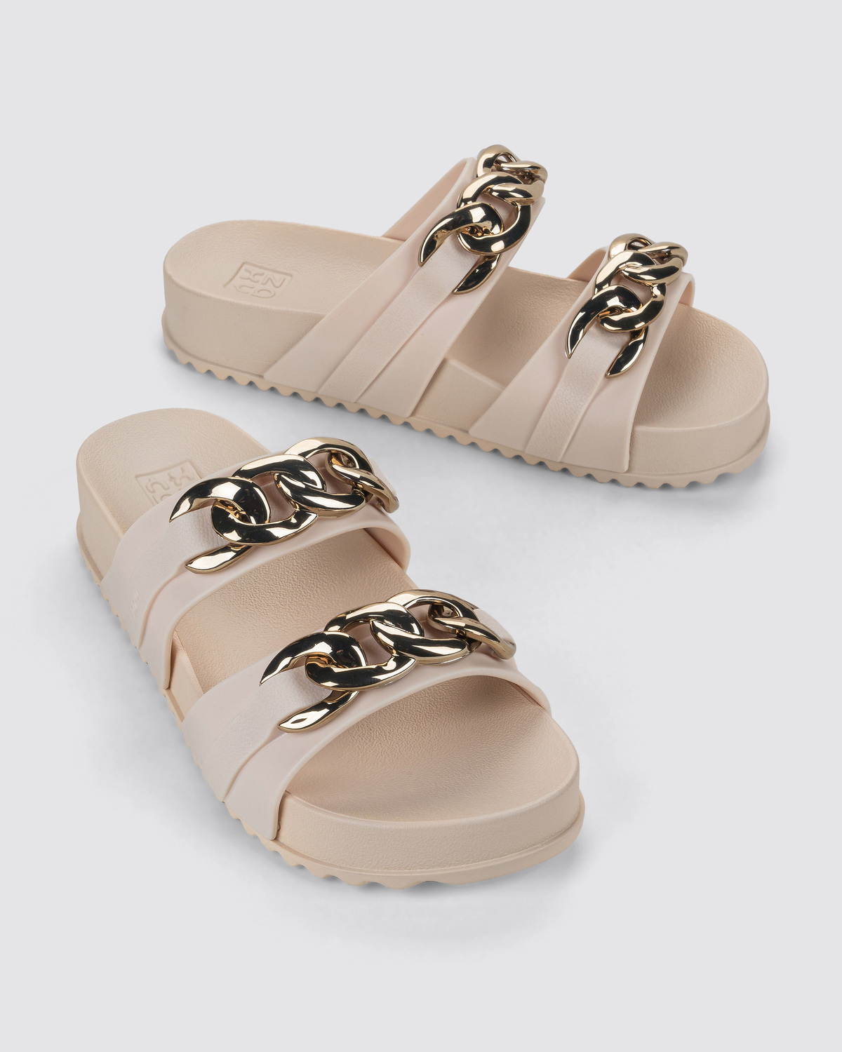 SANDALIA MUJER BEIGE ON AD ZAXY - 3