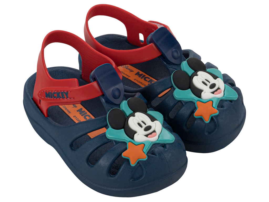 SANDALIA BEBE AZUL DISNEY MAGIC IPANEMA - 2