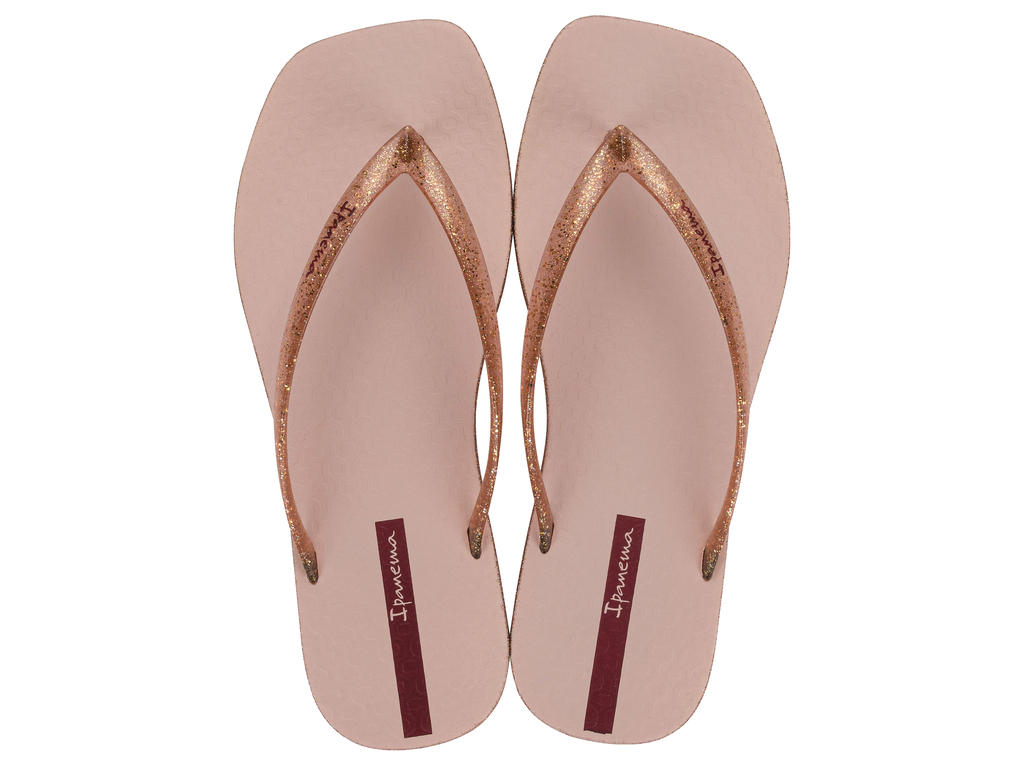SANDALIA MUJER ROSA/GLITTER EDGE MAXI IPANEMA - 1