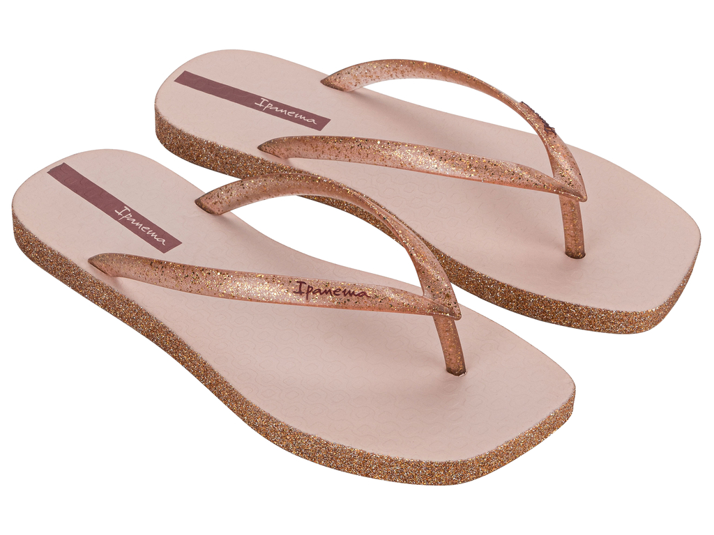 SANDALIA MUJER ROSA/GLITTER EDGE MAXI IPANEMA - 2