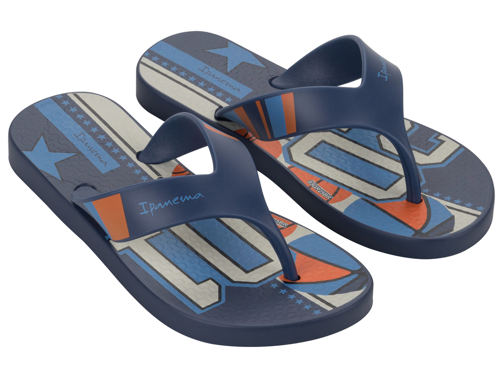 SANDALIA INFANTIL AZUL DECK CITY IPANEMA - 2