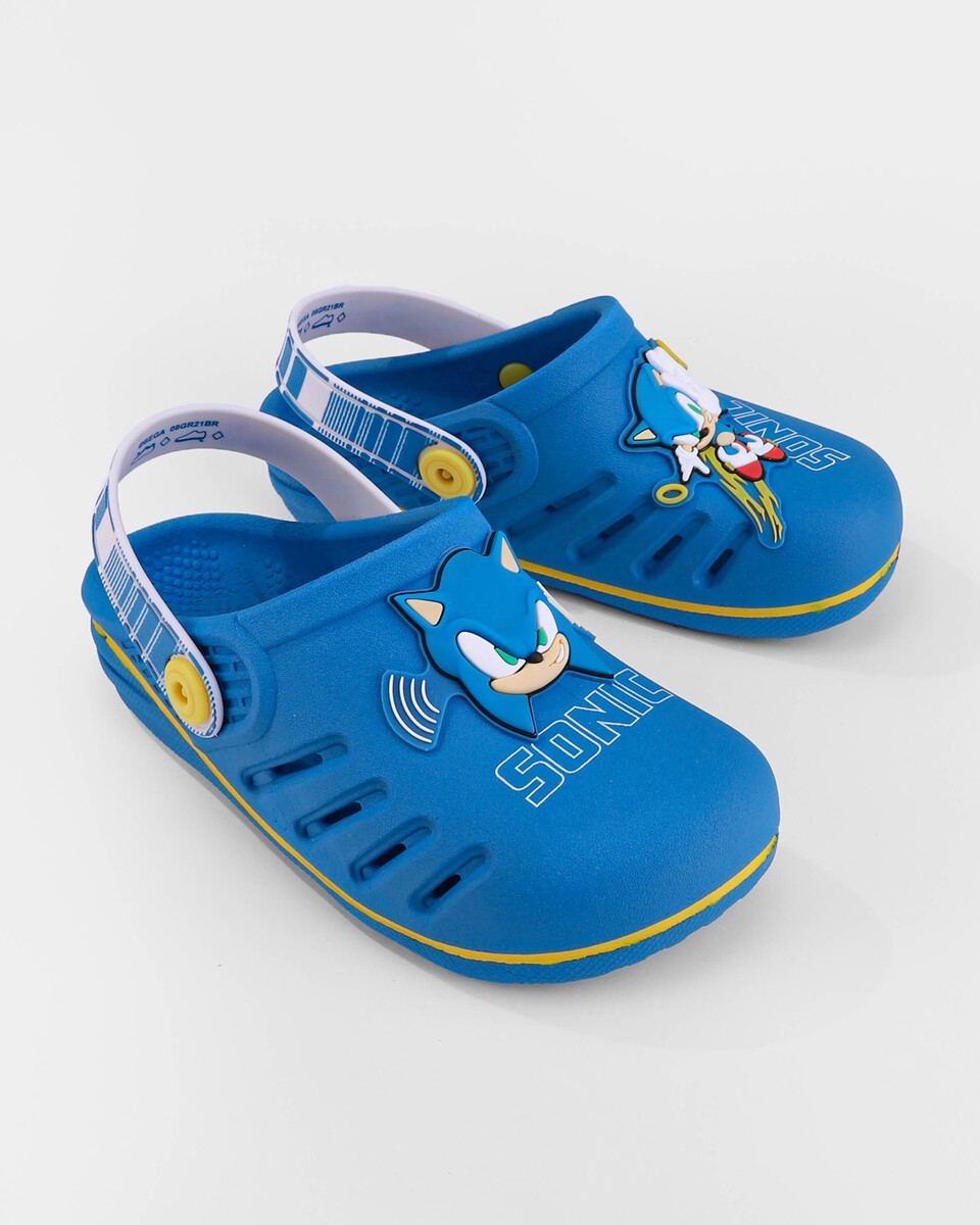 SANDALIA INFANTIL AZUL/BLANCO SONIC SPEED IPANEMA - 1