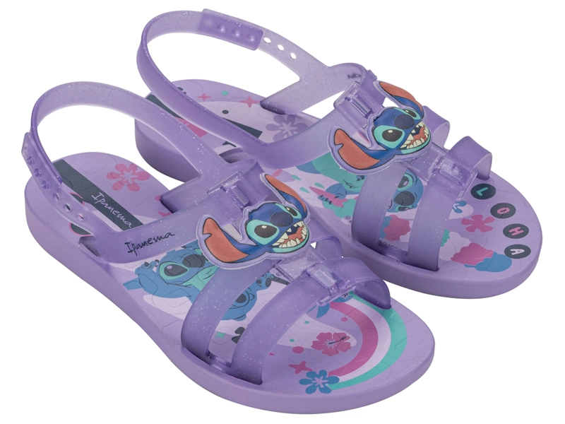 SANDALIA INFANTIL LILA STICH 102 IPANEMA - 2