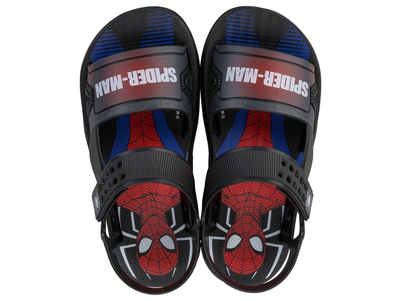 SANDALIA INFANTIL AZUL/ROJO MARVEL SPIDERMAN IPANEMA - 1