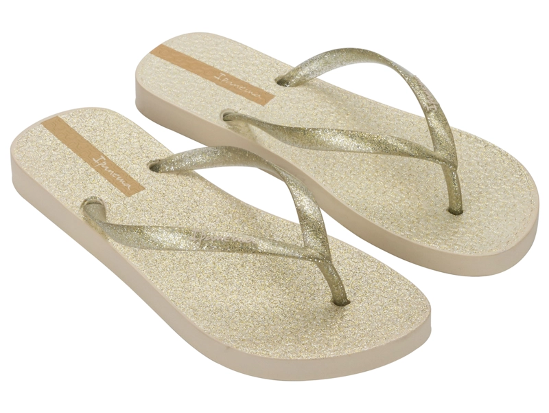 SANDALIA MUJER_ BEIGE/ORO GLITTER FEM IPANEMA - 1
