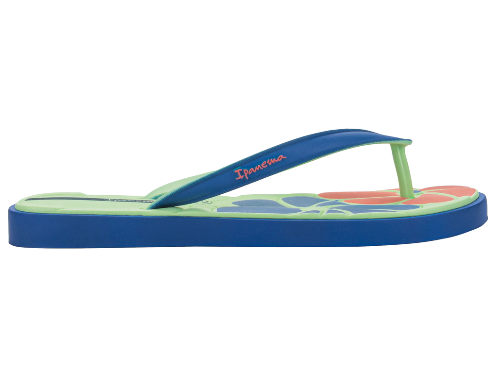 SANDALIA MUJER AZUL/VERDE CLASSIC COMFY IPANEMA - 3