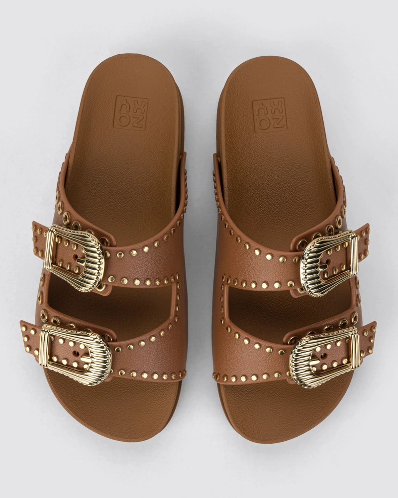 SANDALIA MUJER BEIGE HOLD AD ZAXY - 3