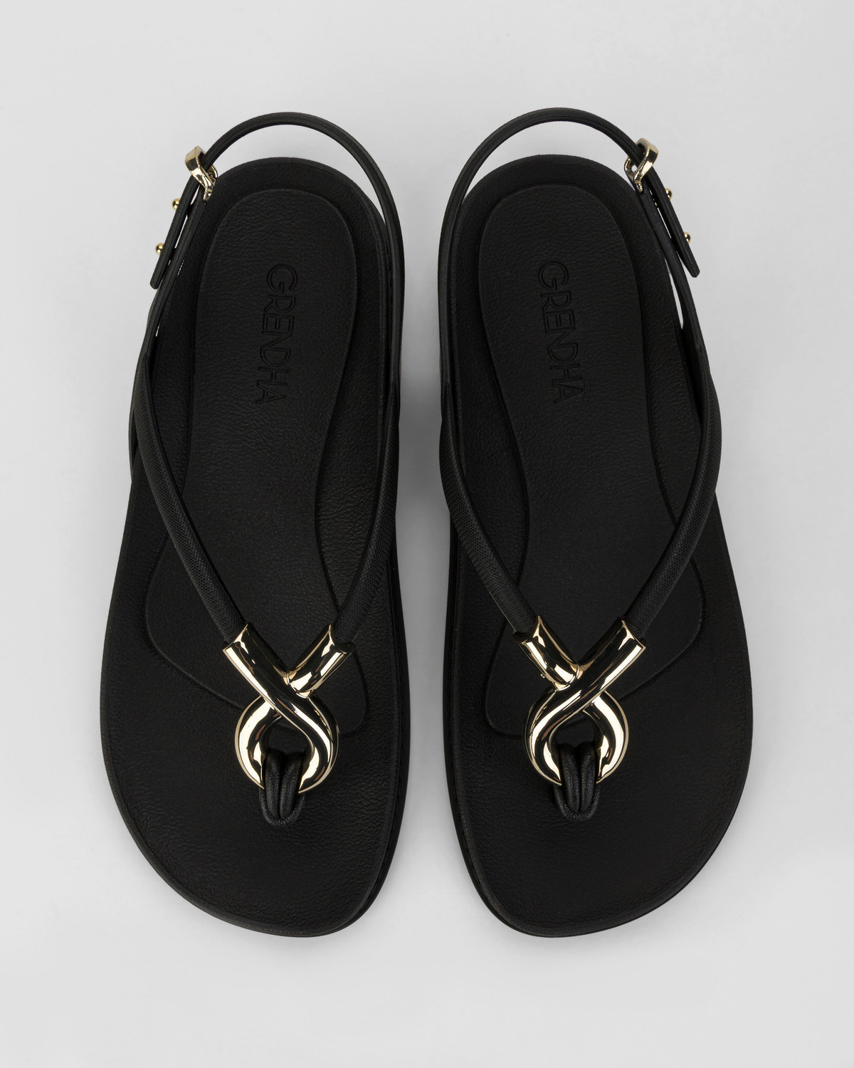 SANDALIA NEGRO MUJER MUSE GRENDHA - 2