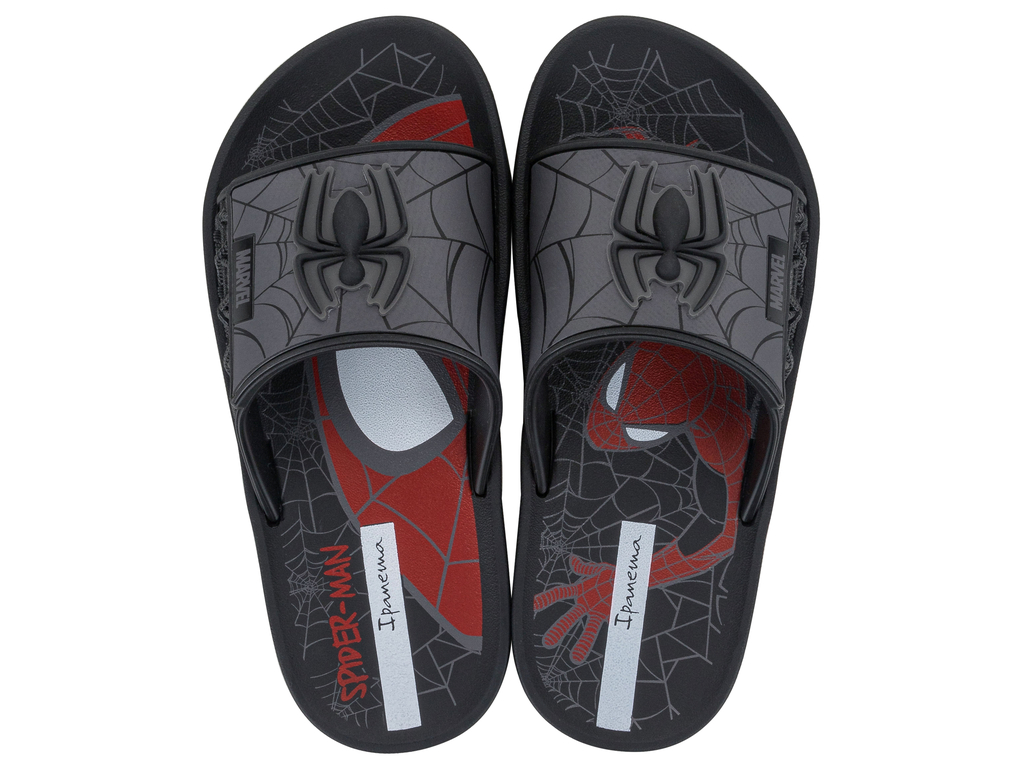 SANDALIA GRIS INFANTIL SPIDERMAN 163 IPANEMA - 1