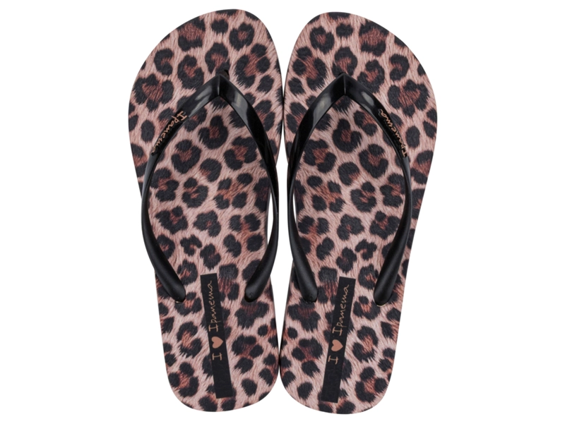 SANDALIA CAFE /NEGRO MUJER TRENDY PRINT IPANEMA - 1