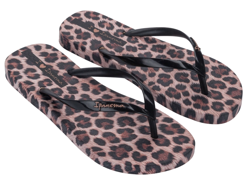 SANDALIA CAFE /NEGRO MUJER TRENDY PRINT IPANEMA - 2
